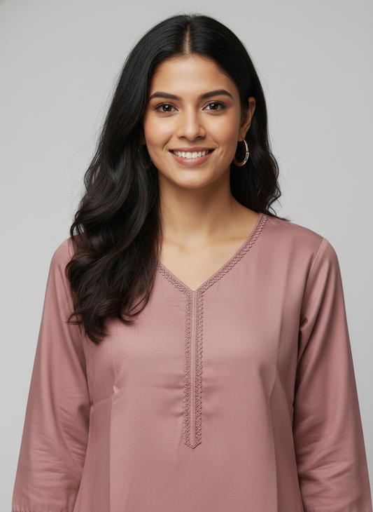 Dusky Rose Everyday Tunic