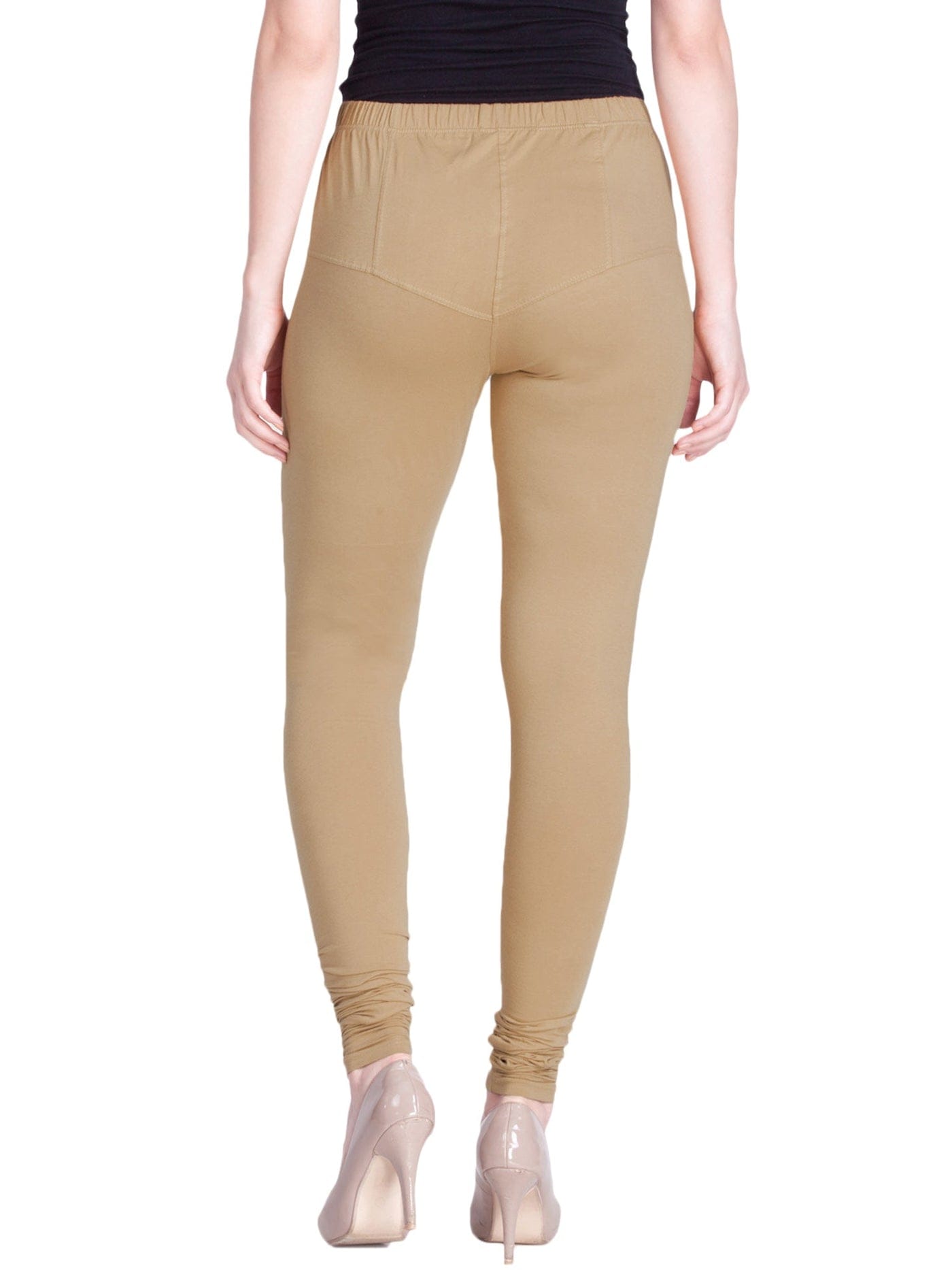 Beige Premium Churidar Leggings