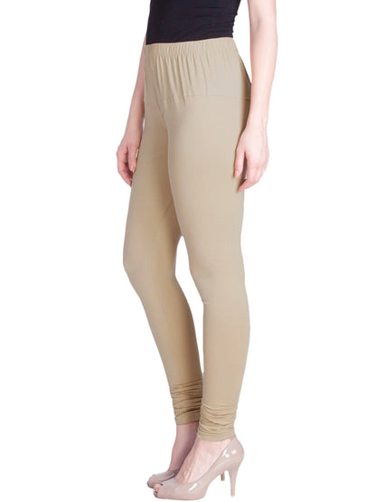 Beige Premium Churidar Leggings